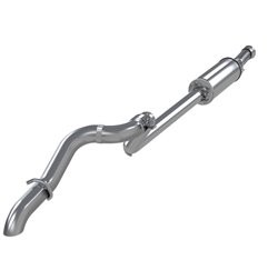 Escape cat-back MBRP 2.5" salida trasera simple inoxidable T304 Jeep Wrangler JL 2018-2020 - S5533304