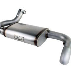 Escape axle-back aFe MACH Force-XP 2.5" inoxidable 409 Jeep Wrangler V6 3.6/3.8L 2007-2017 - 49-46219