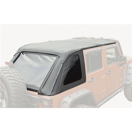 Capota blanda sin arcos Rugged Ridge Bowless Black Diamond Jeep Wrangler JK 4 puertas 2007-2018 - 13750.38