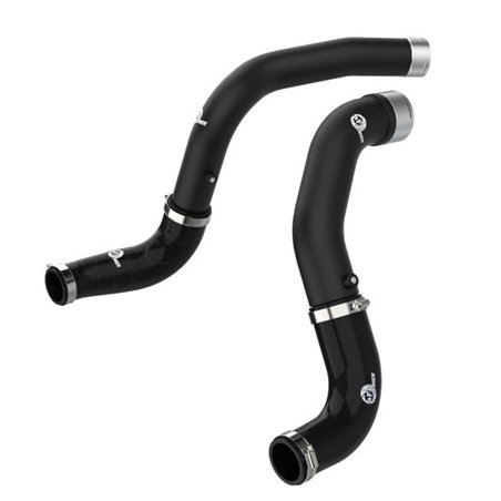 Kit de tubos de intercooler lado caliente y frío aFe BladeRunner 3" negro Jeep Wrangler V6 3.0L turbodiésel 2020-2021 - 46-20434