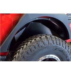 Pases de rueda interiores traseros DV8 Offroad Jeep Wrangler JL 2018+ - Negro - INFEND-03RB