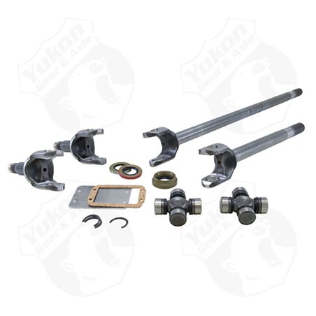 Kit de palieres delanteros Yukon Gear cromo-molibdeno Dana 30 27 estrías con crucetas 1310 - YA W24110