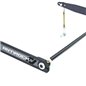 Kit de barra estabilizadora delantera RockJock Antirock con brazos forjados atornillados Jeep TJ/LJ - CE-9900 Kit de barra estabilizadora delantera RockJock Antirock con brazos forjados atornillados Jeep TJ/LJ - CE-9900