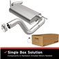 Kit de silencioso trasero de sustitución directa BRExhaust Jeep Wrangler 2.0L 2018-2025 - 108-0301