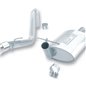 Escape cat-back Borla Touring inoxidable salida trasera derecha Jeep Wrangler YJ 4.0L 4WD 2 puertas 1991-1995 - 14364