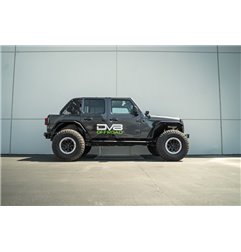 Estribo montado en carrocería DV8 Offroad Jeep Wrangler JL 4 puertas 2018-2023 - SRJL-08