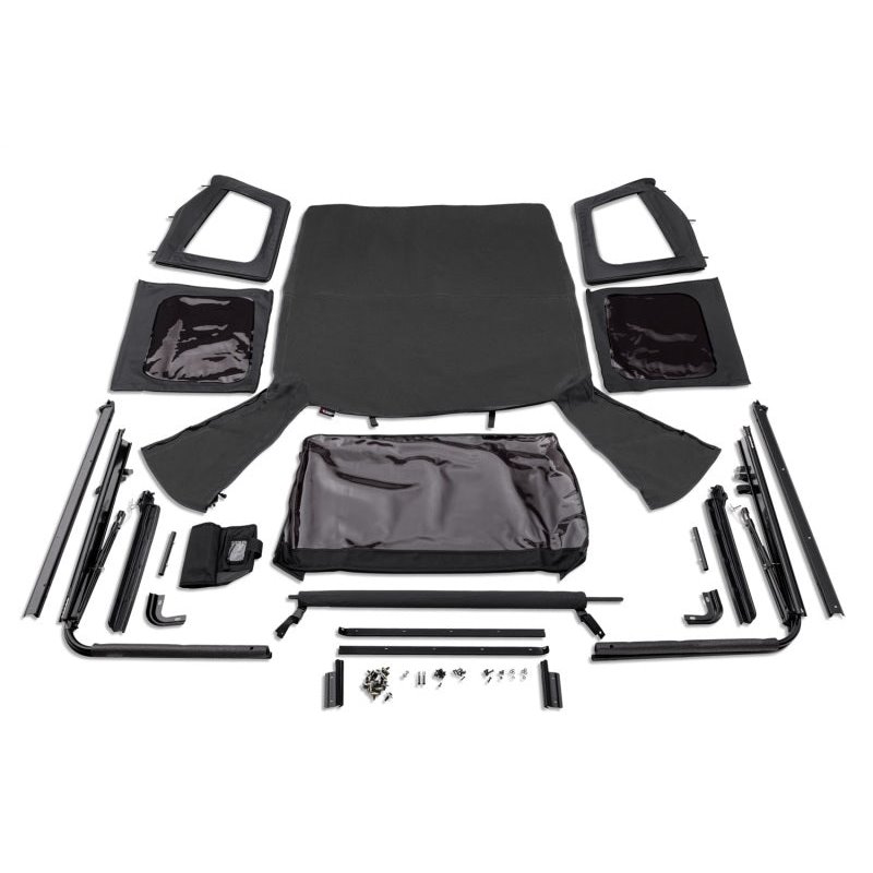 Capota blanda completa Rugged Ridge con armazón negro Jeep CJ/Wrangler YJ 1976-1995 - 13781.15 Capota blanda completa Rugged Ridge con armazón negro Jeep CJ/Wrangler YJ 1976-1995 - 13781.15