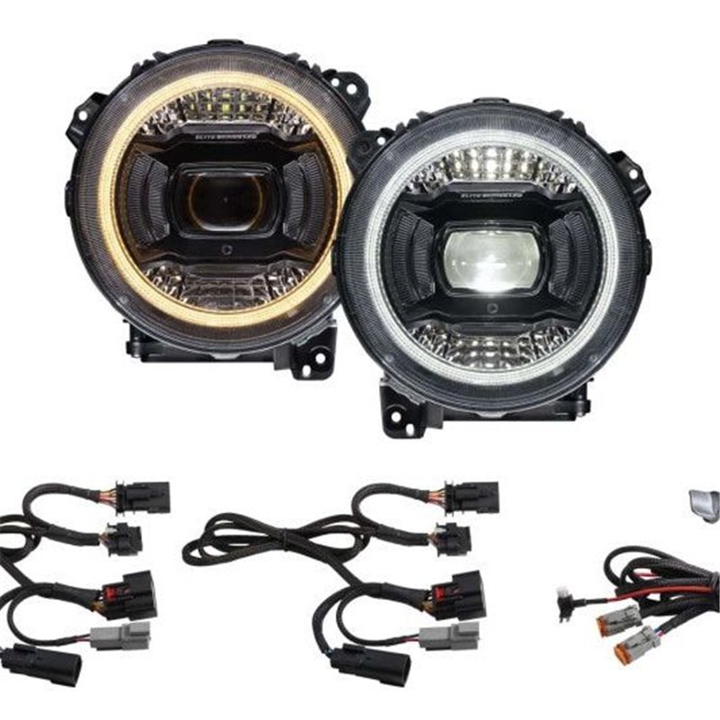 Faros LED Diode Dynamics Elite Jeep Wrangler JL 2018-2023 - DD5166 Faros LED Diode Dynamics Elite Jeep Wrangler JL 2018-2023 - DD5166