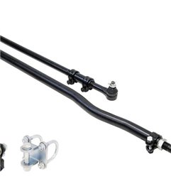 Sistema de dirección RockJock Currectlync barra de mando forjada y barra de acoplamiento 42 mm con soportes de estabilizador Jee
