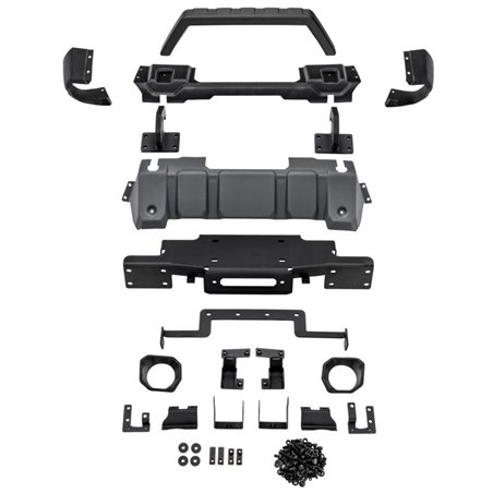 Paragolpes modular Rugged Ridge Venator negro Jeep Wrangler JL / Gladiator JT 2018-2021 - 11549.45