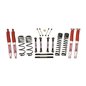 Kit de elevación Skyjacker 4" doble tasa largo recorrido delantero/trasero con amortiguadores Hydro 7000 Jeep TJ/LJ - TJ401BPHLT