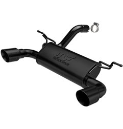 Escape axle-back MagnaFlow doble cola negra Jeep Wrangler 3.6L 2018+ - 19388