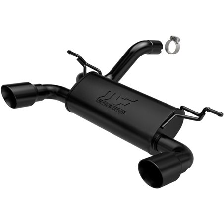 Escape axle-back MagnaFlow doble cola negra Jeep Wrangler 3.6L 2018+ - 19388