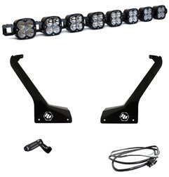 Kit de luces LED para barra de techo Baja Designs 8 XL enlazables con Upfitter Jeep Wrangler JL / Gladiator JT - 447664UP