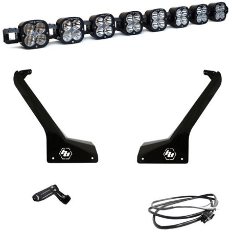 Kit de luces LED para barra de techo Baja Designs 8 XL enlazables con Upfitter Jeep Wrangler JL / Gladiator JT - 447664UP