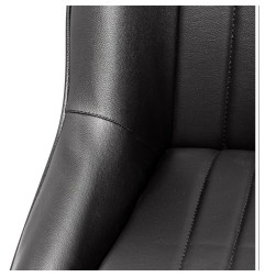 Baquet preto estilo Berlinette em polipele | Rodiauto Sport