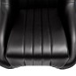Asiento baquet negro estilo Berlinette en polipiel Asiento baquet negro estilo Berlinette en polipiel