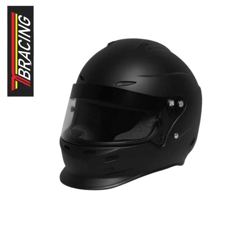 Capacete integral TB Racing GT-S FIA 8859-2015 Snell SA2020 preto mate