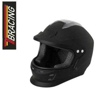 TB Racing GT-S Touring Helmet FIA 8859-2015 Snell SA2020 Matt Black