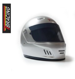 Casque intégral TB Racing FIA 8859-2015 argent | Rodiauto Sport