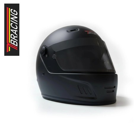 Casco integral TB Racing FIA 8859-2015 negro mate | Rodiauto Sport