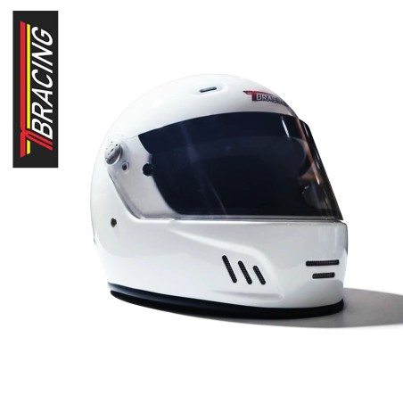 Casco integral TB Racing FIA 8859-2015 blanco | Rodiauto Sport