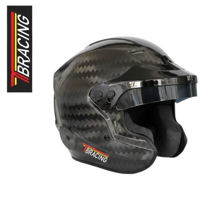 Capacete jet TB Racing GT-R1 Carbon FIA 8859-2024 Snell SA2025