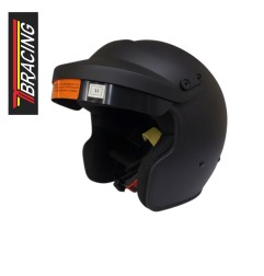 TB Racing Open-Face Helmet FIA 8859-2015 Snell SA2020 Matt Black