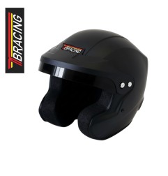 Casco jet TB Racing GT FIA 8859-2024 Snell SA2025 negro mate