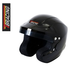 Casco jet TB Racing GT FIA 8859-2024 Snell SA2025 negro