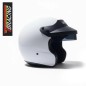 Casco jet TB Racing FIA 8859-2015 blanco