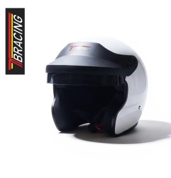 Casco jet TB Racing FIA 8859-2015 blanco | Rodiauto Sport