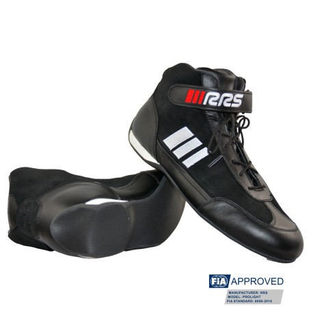 Botines RRS Prolight negros FIA 8856-2018 | Rodiauto Sport