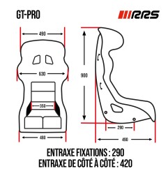 RRS GT Pro Plus Bucket Seat FIA 8855-2021 | Rodiauto Sport