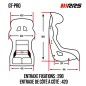 Baquet RRS GT Pro Plus FIA 8855-2021 Baquet RRS GT Pro Plus FIA 8855-2021