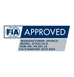 Capacete de karting Sparco Stealth-K FIA 8878-2024 | Rodiauto Sport