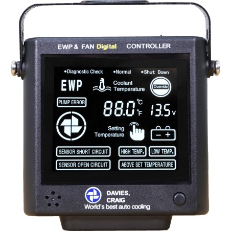 Controlador digital Davies Craig para bomba de água EWP e ventilador