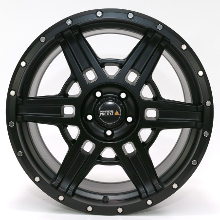 Llanta Twin Monotube Projekt AT520 9x20 negro satinado VW T5 / T6 / T6.1