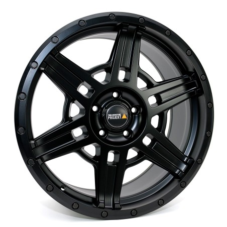 Twin Monotube Projekt AT520 Night 9x20 satin black wheel VW T5 / T6 / T6.1