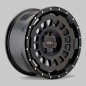 Llanta Twin Monotube Projekt AT 8x17 negro satinado VW MQB (Passat 3C/B8, Caddy 4 y 5)