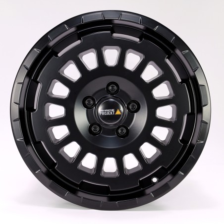 Llanta Twin Monotube Projekt AT-HD Monobloc 8,5x18 negro satinado Ford Transit Custom / VW T7 Transporter