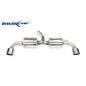 Inoxcar Silencioso trasero doble Ø100 X-RACE Toyota Yaris GR 1.6 (261CV) TOYA.06.XR10