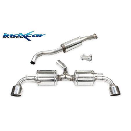 Inoxcar CATBACK.TOYA.06.XR10 Toyota Yaris GR 1.6 (261CV) | Rodiauto Sport
