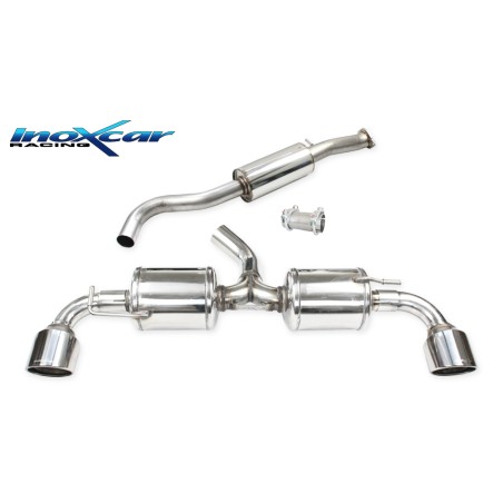 Inoxcar CATBACK.TOYA.06.XR11 Toyota Yaris GR 1.6 (261CV) | Rodiauto Sport