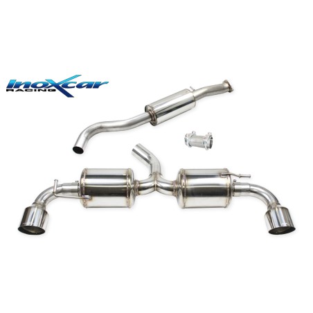 Inoxcar CATBACK.TOYA.06.10RA.TIG Toyota Yaris GR 1.6 (261CV) | Rodiauto Sport