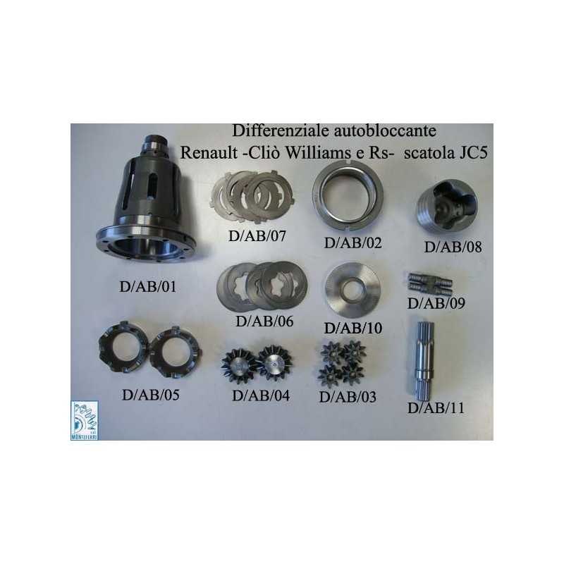 Diferencial autoblocante a discos Renault JC5