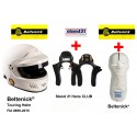 Pack Casco integral + Hans + Sotocasco