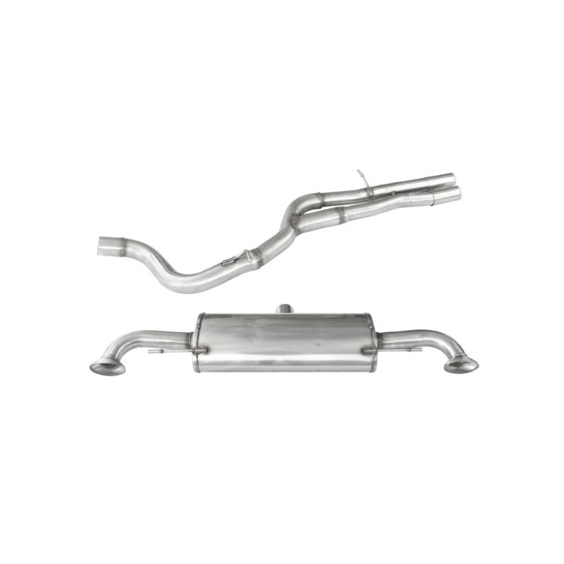 Inoxcar AUDI TT (TYPE 8J) 2.5 RS TFSi Quattro (340CV) 2006-- Inoxcar AUDI TT (TYPE 8J) 2.5 RS TFSi Quattro (340CV) 2006--