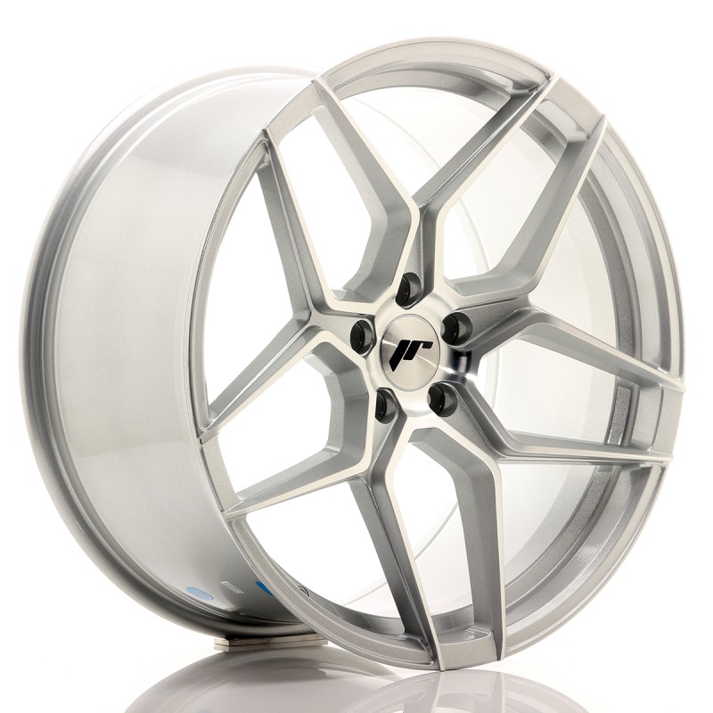 Japan Racing JR34 20x10 ET40 5x112 Silver Machined Face