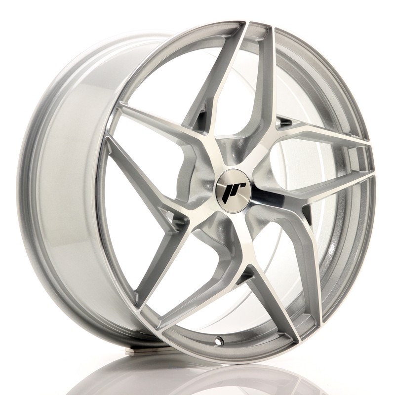 Japan Racing JR35 19x8,5 ET20-45 5H BLANK Silver Machined Face